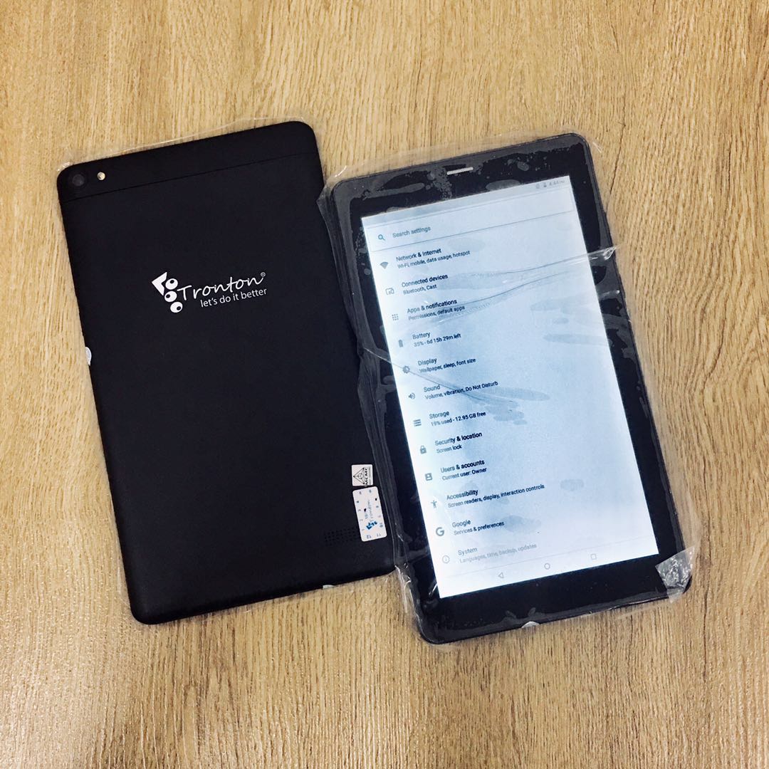(Black)TRONTON TABLET V7S 7 INCH DUAL SIM (READY STOCK)